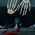 thumbnail image 6 of SLYNSHome Halloween Skeleton Hands,Realistic Plastic Skeleton Hands for Halloween Themed Party Decoration, 6 of 7