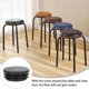 thumbnail image 3 of unbranded 16Ud Protectores Para Pies De Muebles De Tubo Plástico Negro Con Estructura Reforzada Para, 3 of 8