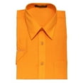thumbnail image 1 of Gravity Threads Chemise Habillée pour Homme à Manches Courtes, Chemise - Or Jaune Grand, 1 of 1