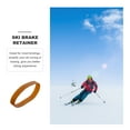 thumbnail image 4 of TEHAUX 200Pcs Ski Break Retainer Elastics for Skis in Light Brown, 4 of 5