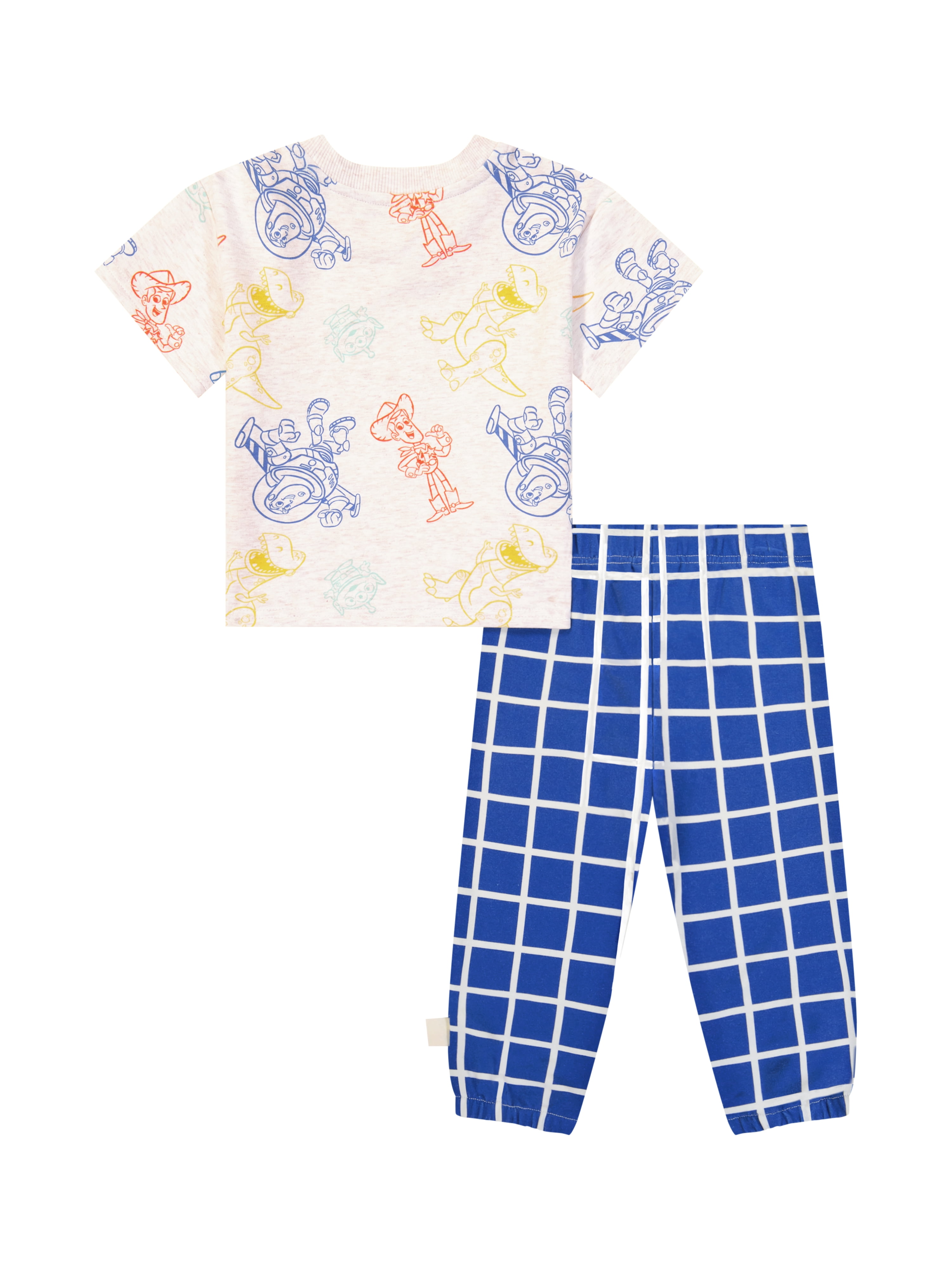Toy Story Baby Boy Viscose French Terry Pant Set, Sizes 0-24 Months