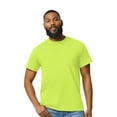 thumbnail image 3 of Gildan High Visibility Men's T-Shirts, Hi Vis Tee for Comfortable Working Experience, Safety Green, 12 Pack, 4XL, 3 of 5