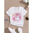 thumbnail image 1 of Young Girl Printed Short Sleeve T-Shirt, 1 of 6