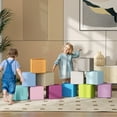 thumbnail image 2 of Soozier 12 Piece Foam Blocks Soft Play Equipment for Kids, 2 of 9