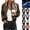 Brown, variant on Womens Lightweight Waterproof Hiking Bomber Jacket Fashion Cropped Zip-Up Long Sleeve Outdoor Coat Top