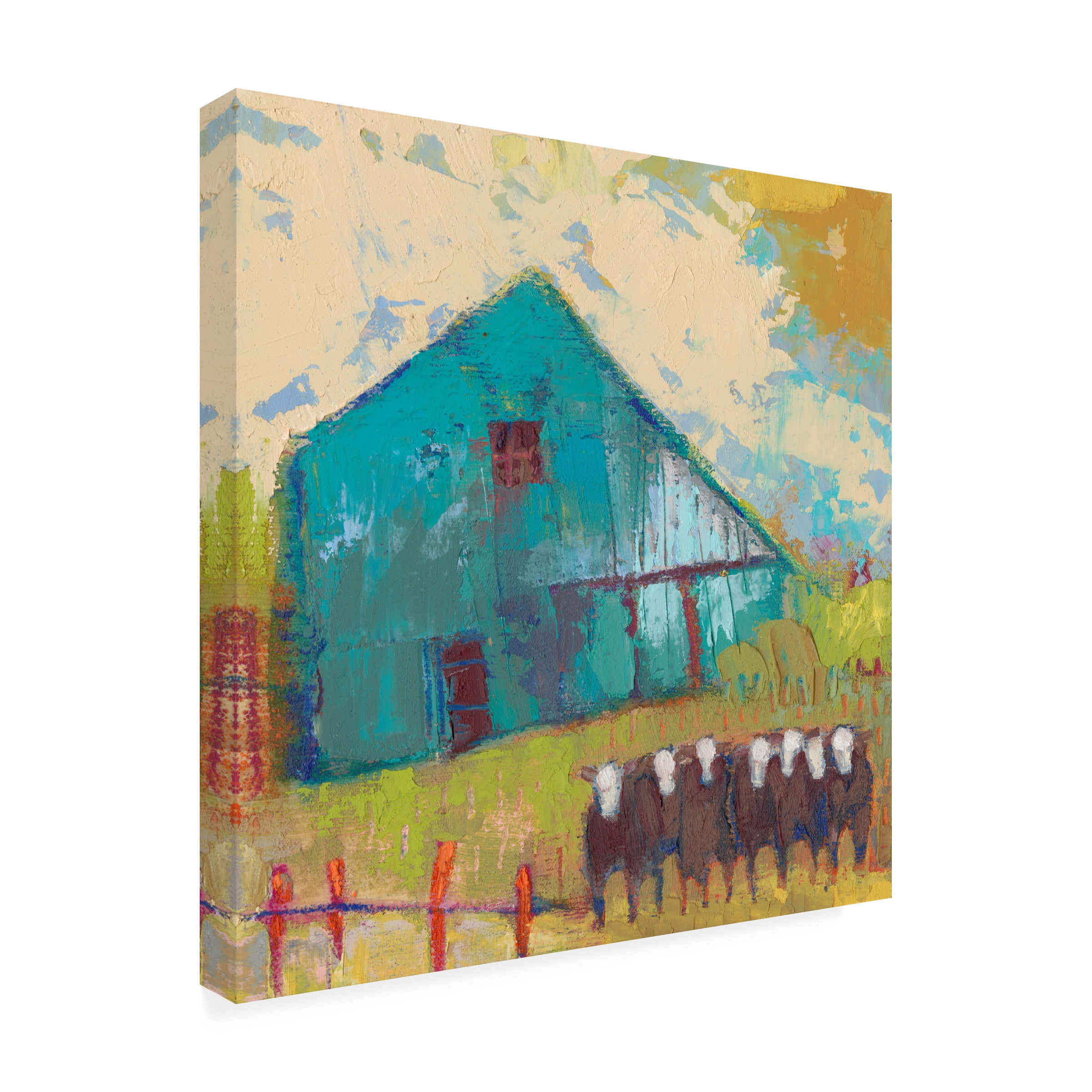 Sue Jachimiec 'Request Barn' Canvas Art