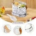 thumbnail image 6 of deevoka Ice Bucket Elegant Practical Beverage Chilling Tub for Party Kitchen Camping Clear White S, 6 of 9