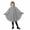 Grey, variant on LILIYA Halloween Cloak Outfits Boy Girl Poncho Clothes Children Hooded Cloak Holiday Party Top Autumn Winter Outfit