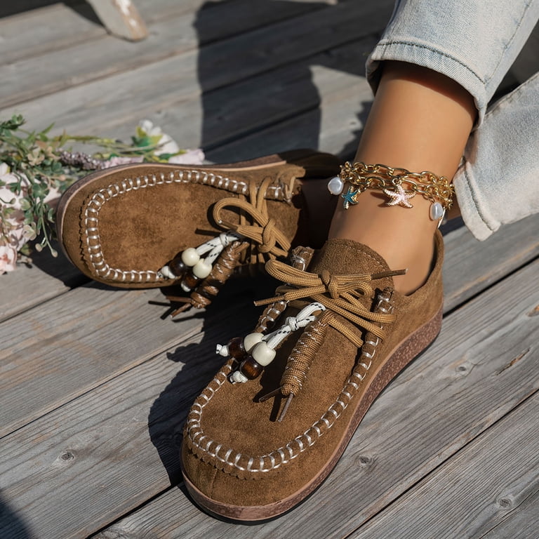 boho dress shoes Embroidered Heels Small Size Boho Shoes, Size 5B