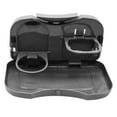 thumbnail image 1 of Bandeja plegable para asiento trasero de coche, soporte para tazas y botellas, mesa de comedor Gris, 1 of 9