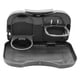 thumbnail image 1 of Bandeja plegable portátil para asiento trasero de coche, portavasos y botellas, mesa de comedor Gris, 1 of 9
