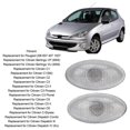 thumbnail image 4 of 2PCS LED Side Indicator Repeater Light 632574 Side Marker Lamp Set Replacement for Peugeot 206 607 407 1007, 4 of 5