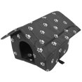 thumbnail image 4 of Maison pour Animaux de Compagnie Extérieure, Abri de Repos pour Animaux, Nid pour Chat Confortable et Chaud, 4 of 8