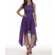 thumbnail image 3 of Gibobby Vestidos largos elegantes Vestido de mujer sin mangas fiesta playa sexy vestido(Morado,G), 3 of 5