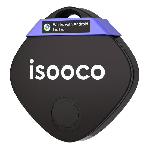 Dual System Bluetooth Tracker, Mini Smart Air Tracker Tags-1 Pcs, Key Finder and Item Locator Works with Apple Find My And Android Find Hub, Tracker Tag for Keys/Luggage/Wallet, etc.