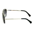 thumbnail image 3 of Men Large Outdoor Sunglasses Metal Rimless Aviator Reading Glasses - Big Lens Rectangular Tinted Readers, 3 of 4