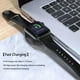 thumbnail image 3 of Cargador magnético de reloj de puertos duales USB tipo C inalámbrico para iWatch 7 6 5 4 FLhrweasw Nuevo, 3 of 5