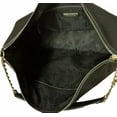 thumbnail image 3 of Tory Burch Carter Slouchy Pebble Leather Reva Zip Chain Hobo Bag in Black, 3 of 3
