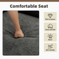 thumbnail image 5 of UIXE Cloud Accent Chair, Chenille Oversized Armchair Upholstered Reading Chair for Living Room, Modern Single Sofa Deep Seat Bedroom Lounge Chair - Dark Gray, 5 of 8