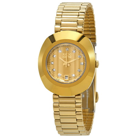 Rado Original Yellow Gold Dial Ladies Watch R12306303