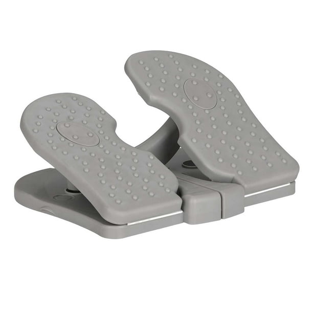 Stepper plegable para fitness, equipo para subir escaleras, ejercicio bajo el escritorio Gris