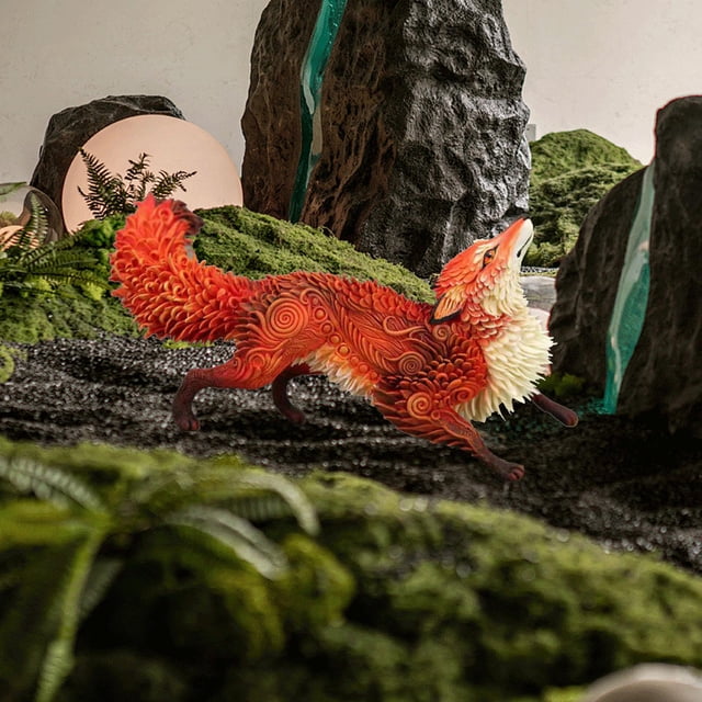Estatua de jardín en miniatura DYNWAVEMX suministros de jardín de hadas decoración de micropaisaje para estante mesa patio oficina