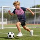 thumbnail image 3 of Odeerbi Niños Niñas Atlético Deportes Set Rápido Seco Respirable Mesh Fútbol Fútbol Uniforme de Entrenamiento Para 1-14 Años, 3 of 8