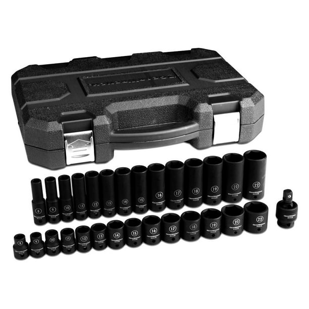 GearWrench 84925N 29Piece 3/8" Drive Metric 6Point Standard/Deep