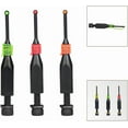 thumbnail image 2 of 3 Pack Fiber Optics Bow Sight Replacement Pins 0.019" for Compound Bow, 2 of 8