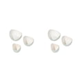thumbnail image 1 of Naiovety Platos de frutos secos de 3 piezas, semillas de plástico, aperitivos para ensaladas, platos de dulces, bandejas reutilizables, cuencos Type2 NO2, 1 of 6