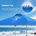 thumbnail image 3 of CHITOOMA 10 x 10ft Pop up Canopy Tent, Instant Outdoor Shelter Easy Portable Straight Leg Canopy Tent, Blue, 3 of 12