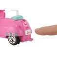 thumbnail image 4 of Barbie on The Go Motorized Pink Scooter And Doll, 4 of 7