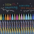thumbnail image 3 of HOZADOIE Double Line Pen Home Essentials Mark Pen Water-Based Marker Pen Color Painting 24 Color Graffiti Pen 5ml, 3 of 5