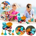 thumbnail image 2 of Dinosaur Atv Toy Set 7 Piece For Kids Outdoor Sand And Water Play Includes Engineering Vehicle Design, 2 of 9