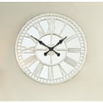 thumbnail image 3 of Park Designs Cream Mirror Clock 28"Dia, 3 of 3