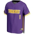 thumbnail image 2 of Youth GameDay Greats #1 Purple LSU Tigers Lightweight Baseball Fashion Jersey, 2 of 4
