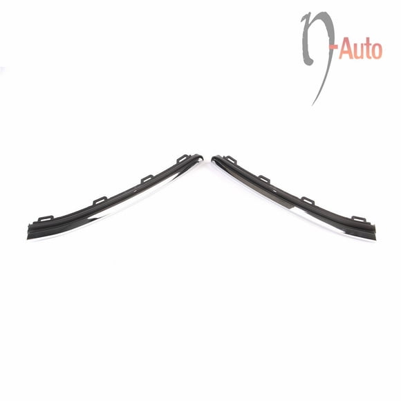 Front Left &Right Chrome Bumper Trim Fit for VW for Golf