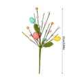 thumbnail image 3 of Hometravel Artificial Easter Egg Branch, Lifelike Berry and Egg Stems, Realistic Floral Pick for DIY Bouquets, Home Decor, 3 of 6