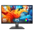 thumbnail image 1 of Monitor LED IPS Z-Edge 27 Pulgadas Ultra HD 4K Negro Frecuencia de Actualización 75 Hz para Juegos, 1 of 7