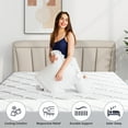 thumbnail image 5 of Atilioo Hybrid Mattress Twin XL Size, 11 inch Mattress in a Box with Independent Pocket Spring,Medium, 5 of 7