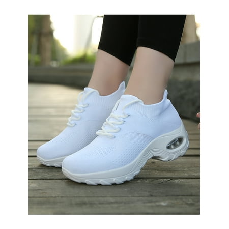 

Avamo Womens Walking Shoes Sock Sneakers Daily Shoes Slip-on Lightweight Comfortable Breathable