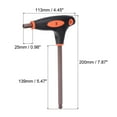 thumbnail image 2 of Unique Bargains 8mm Ball End Hex Key T-Handle Wrench Spanner, Metric S2 Steel, 2 of 5