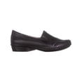 thumbnail image 4 of Womens naturalizer Channing Slip-On Comfort Loafers, Black Leather, 4 of 5