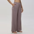 thumbnail image 3 of Women's Adyson Parker Wide Leg Pajama Pants Color: Charcoal Size: X LARGE, 3 of 4