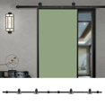 thumbnail image 4 of Sliding Door Hardware,3m T-shaped Curved Sliding Closet Door Hardware Wood Door Hardware Optimal Efficiency, 4 of 8