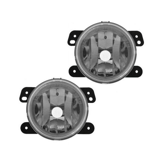 Fog Light Set 2 Piece - Compatible with 2011 - 2014 Dodge Charger 2012 2013