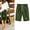 Green, variant on Jacenvly Clearance Summer Stretch Legging for Ladies Biker Shorts Misses Summer Printed Five Points Large Size Cotton Linen Pants Casual Pants Quick-Drying Shorts
