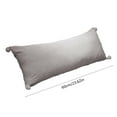 thumbnail image 2 of Luckky Full Body Pillow, Large Bed Sleeping Pillow for Adults and Side Sleeper, Long Pillow Insert with Velvet Cover, 20x54 Inches, Zipper Type (Gray), 2 of 9