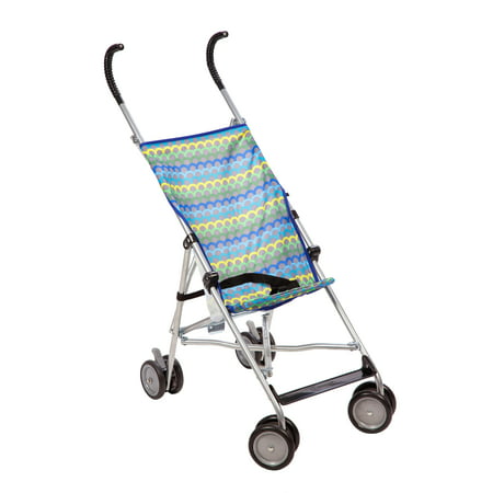Cosco Umbrella Stroller Without Canopy Horizon-Color:Yellow/Blue