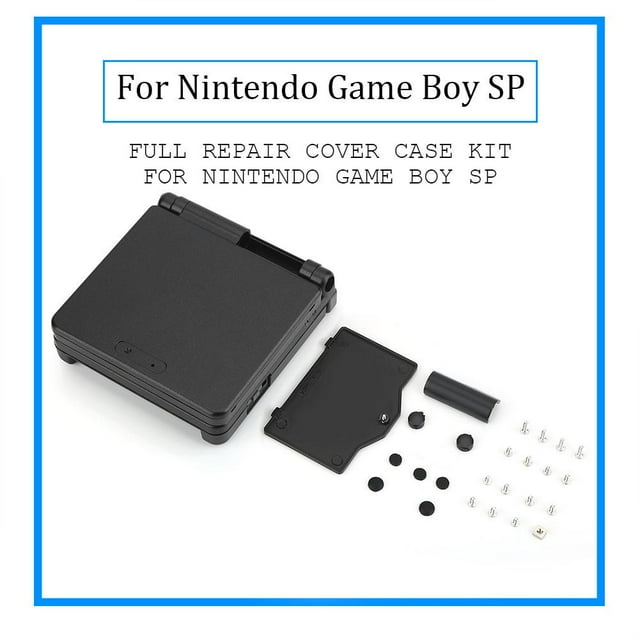 Noref Game Case Cover,For Nintendo Game Boy Advance GBA SP Protective ABS Case Cover Repair Parts Kit